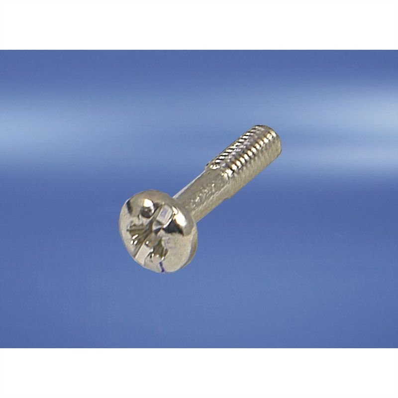 Vis à collet, cruci, M2.5x12.3, BK, x100 21101-102