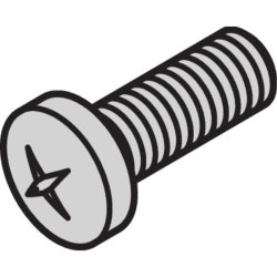 Schroff Visserie de fixation (Labrack) 21101-175