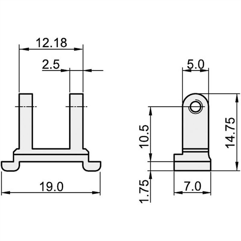 Vis Pozidrive, M2.5x6mm, x100 21101-219