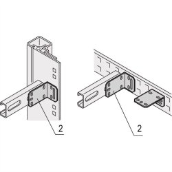Eurorack Rail en C Equerre de fixation 21120-145