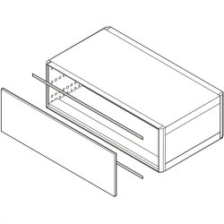 Kit de blindage CEM plaque, 42HP, x10 24560-231
