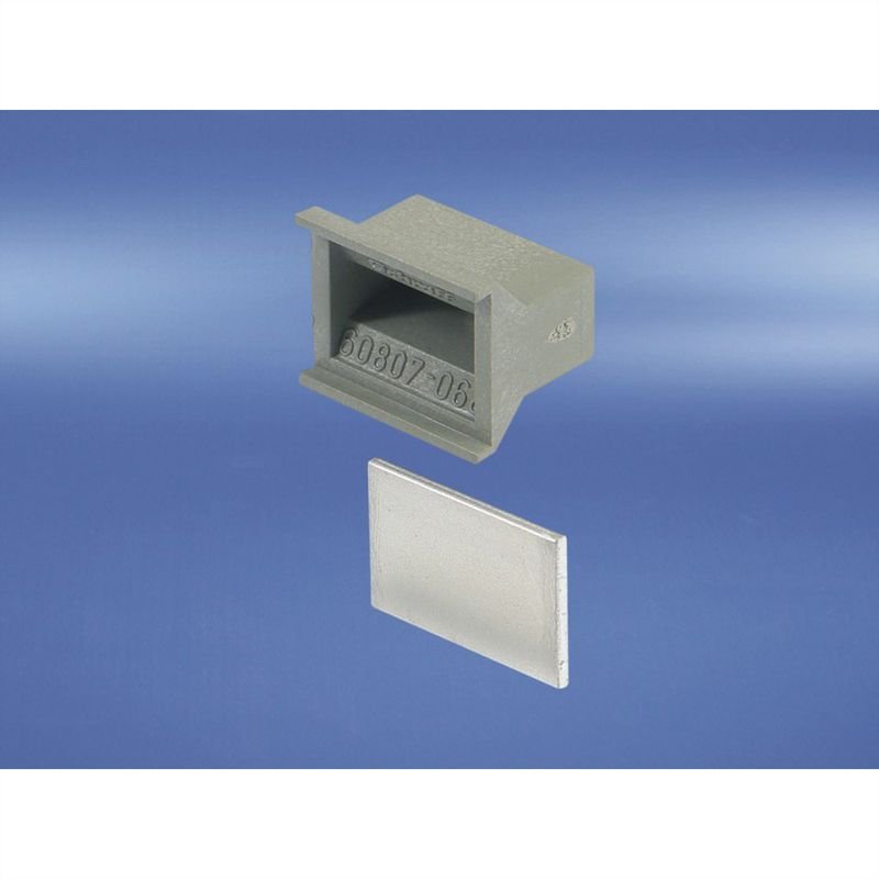 Poignée plastique, trapèze, gris, 4 CV 20809-295