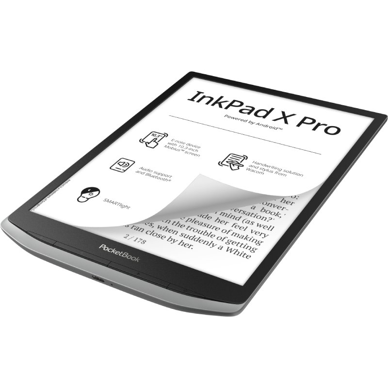 PocketBook InkPad X Pro - Mist Grey 227 DPI 32GB DACH