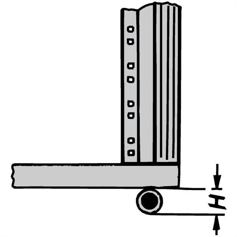 Roulette Eurorack, 240 kg, 110mm 20117-757