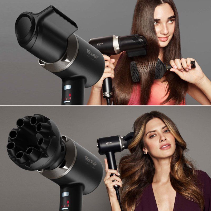 Revamp Enigma PRECISION sèche-cheveux Noir