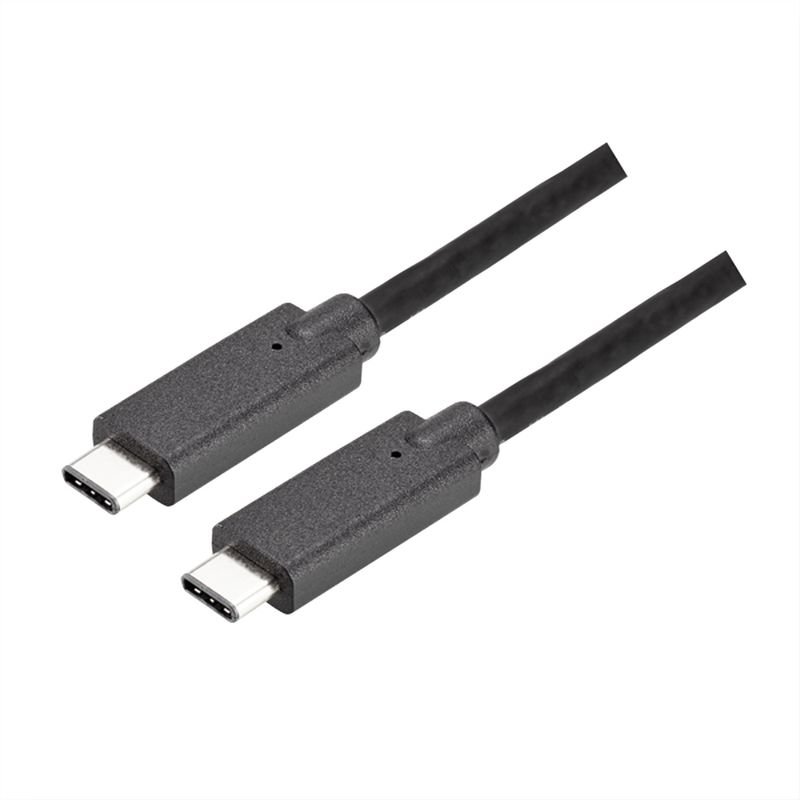 BACHMANN Câble USB-C 3.1 Gen2 1m noir PD 100W USB-C - USB-C