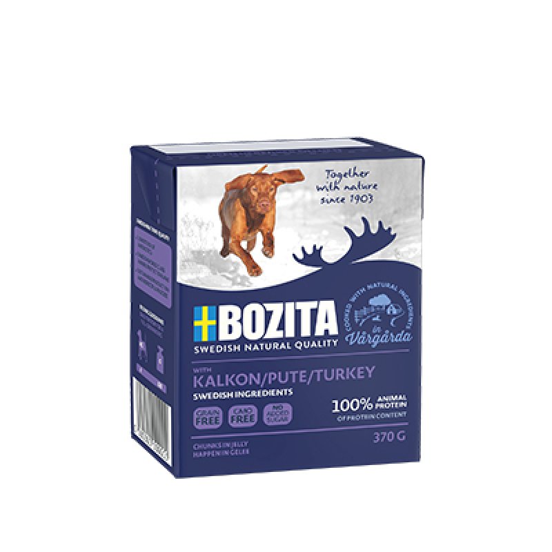 Bozita 04261 pâtée pour chien Poulet, Turquie Adulte 370 g