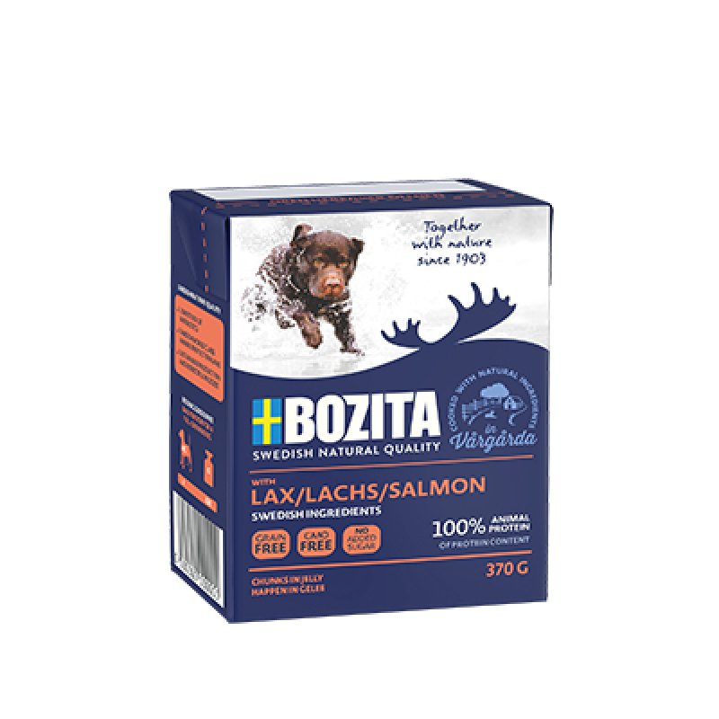 Bozita 00004260 pâtée pour chien Saumon Adulte 370 g