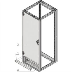 Traverse support de porte SL 1U, 553mm pour porte avant réduite