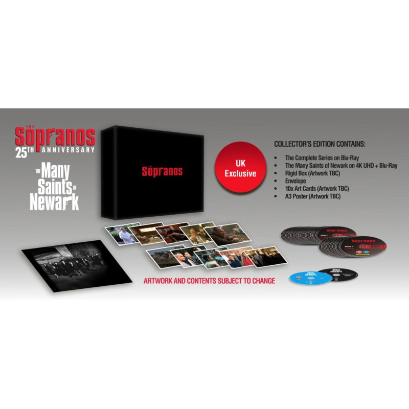 The Sopranos Seasons 1 to 6 Complete Collection Limited Edition Blu-Ray