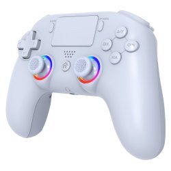 Subsonic Wireless Led Controller PS4 White - PS4/Pc