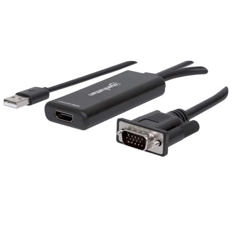 Manhattan VGA and USB to HDMI Converte