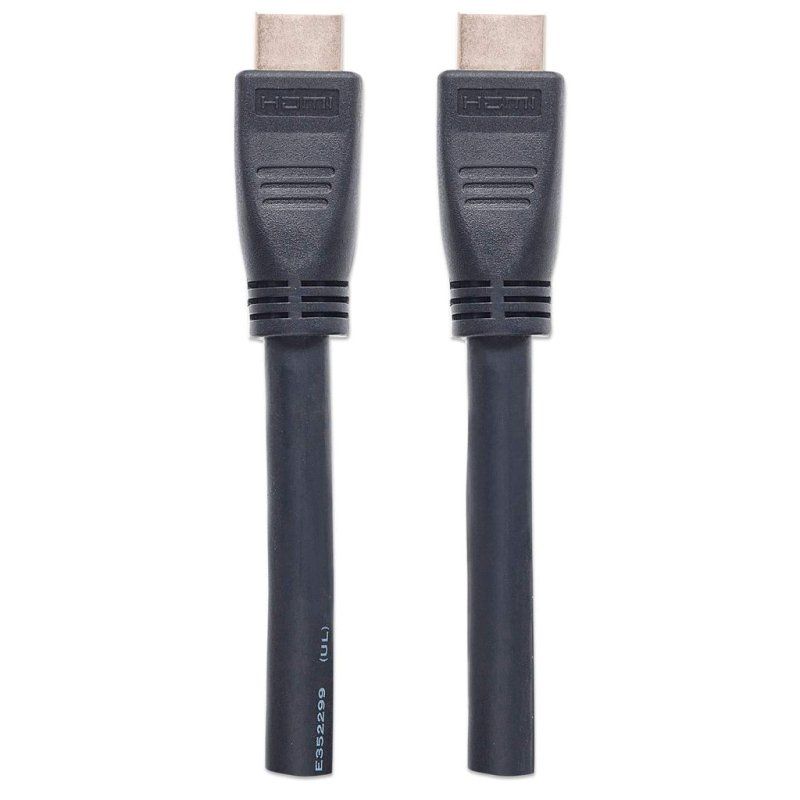 Manhattan HDMI Cable with Ethernet (CL3 rated suitable for In-Wall use) 4K@60Hz (Premium High Speed) 10m Male to