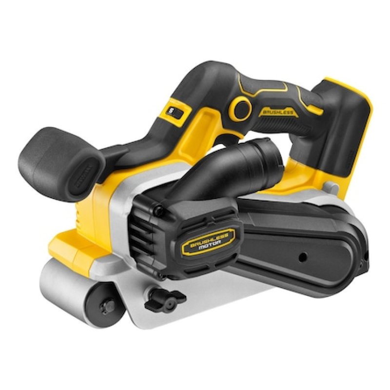 DeWALT DCW220NT-XJ ponceuse portative Ponceuse à bande Noir, Jaune