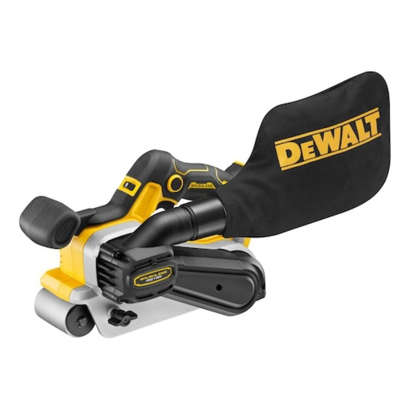 DeWALT DCW220NT-XJ portable sander Belt sander Black Yellow