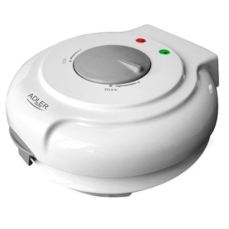 Adler AD 3038 moule à gauffres 1 gauffre(s) 1500 W Gris, Blanc