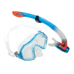 Schildkröt Funsports 940011 masque de plongée Bleu, Orange, Transparent Enfant