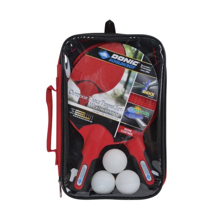 Donic Schildkröt 788662 table de tennis de table Noir, Rouge