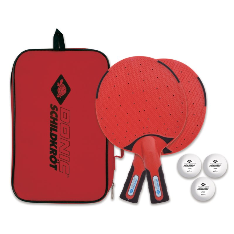 Donic Schildkröt 788662 table tennis equipment Black Red