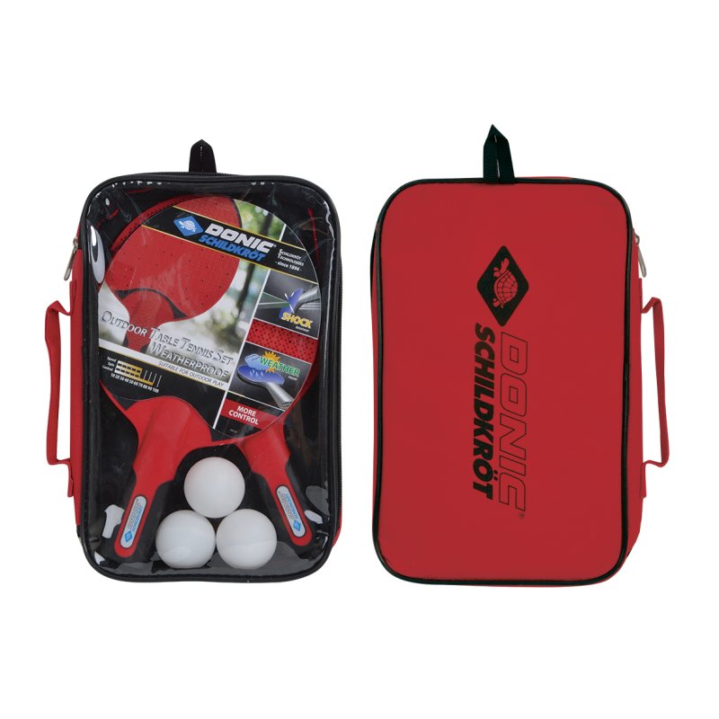 Donic Schildkröt 788662 table tennis equipment Black Red