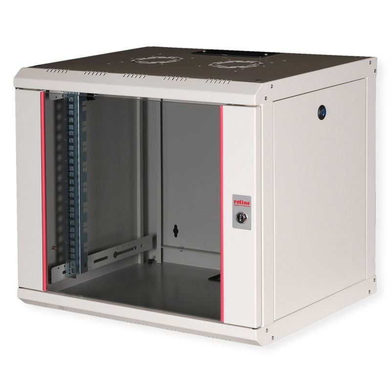 ROLINE 19" Boîtier mural Pro 9U 450x600 LxP gris