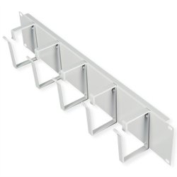 ROLINE 19" Passe-câbles 2U 85x60mm gris