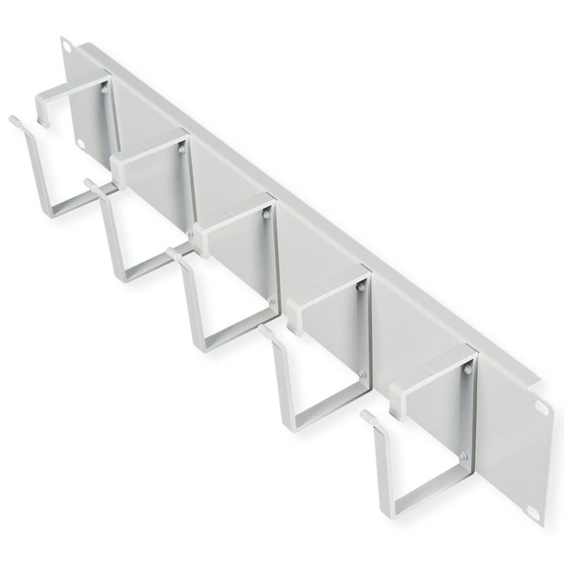 ROLINE 19" Passe-câbles 2U 85x60mm gris