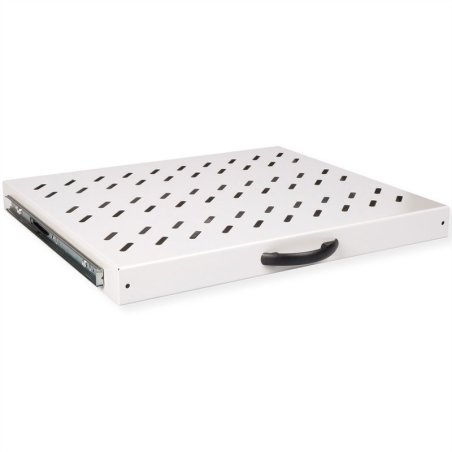 ROLINE 19" Etagère 1U extractible 350P 25 kg gris