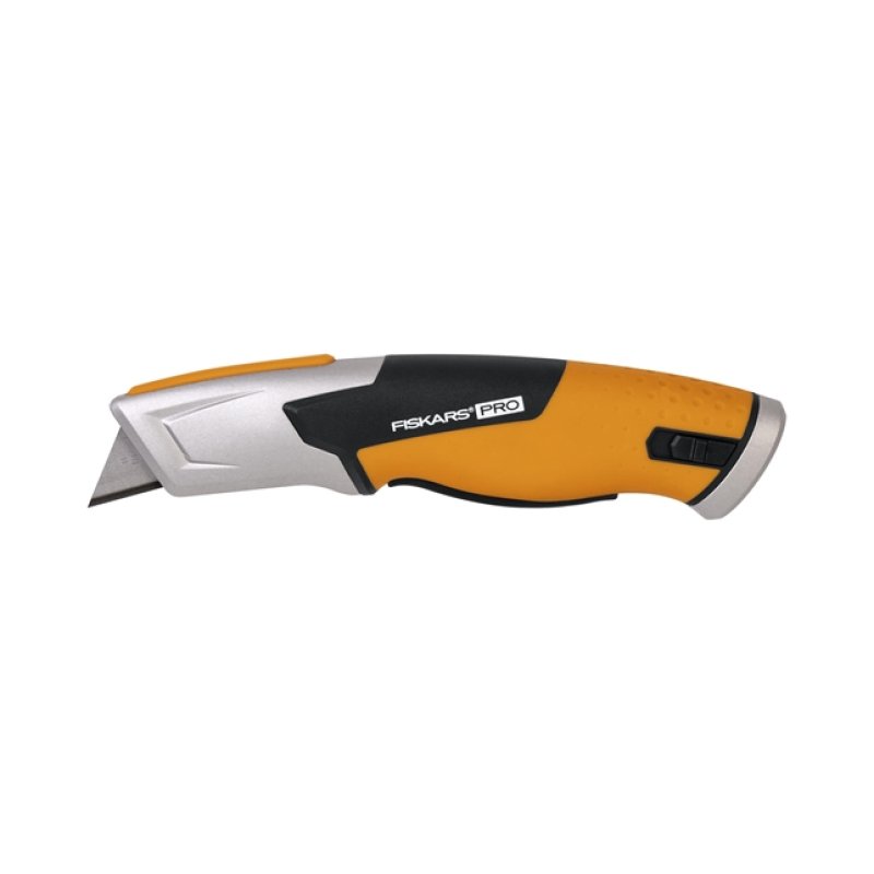 Fiskars 1062938 couteau à lame rétractable Noir, Orange Couteau rasoir