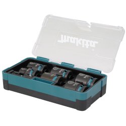 Makita E-16592 impact socket Impact socket set Black Teal