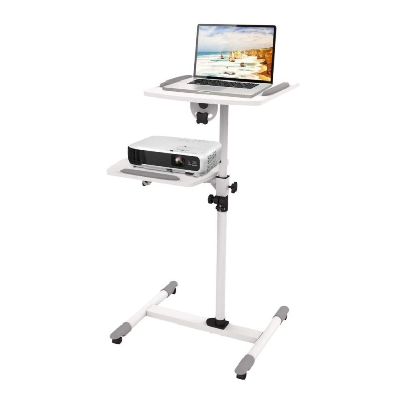 Techly ICA-TB TPM-6 chariot et support multimédia Blanc Chariot multimedia