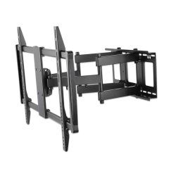 Manhattan TV & Monitor Mount, Wall, Full Motion, 1 screen, Screen Sizes: 60-100", Black, VESA 200x200 to 900x600mm, Max
