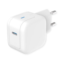 ROLINE Chargeur PD USB GaN, 20W 1xUSB-C blanc