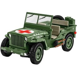 COBI 2740 Historical Collection WWII Willys MB (Medical) 1131 pieces