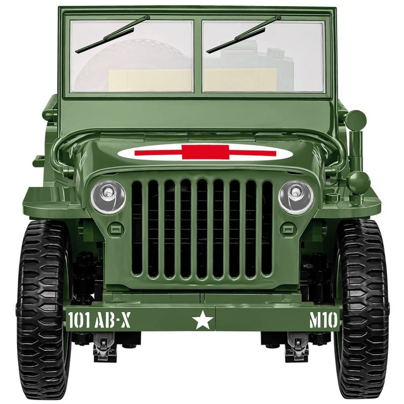 COBI 2740 Historical Collection WWII Willys MB (Medical) 1131 pieces