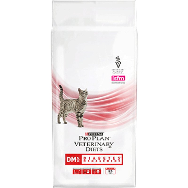Purina VETERINARY DIETS Feline DM croquette pour chat 1,5 kg Adulte Volaille