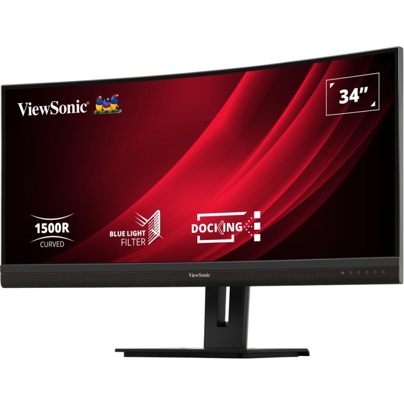 Viewsonic VG3456C écran plat de PC 86,4 cm (34") 3440 x 1440 pixels UltraWide Quad HD LED Noir