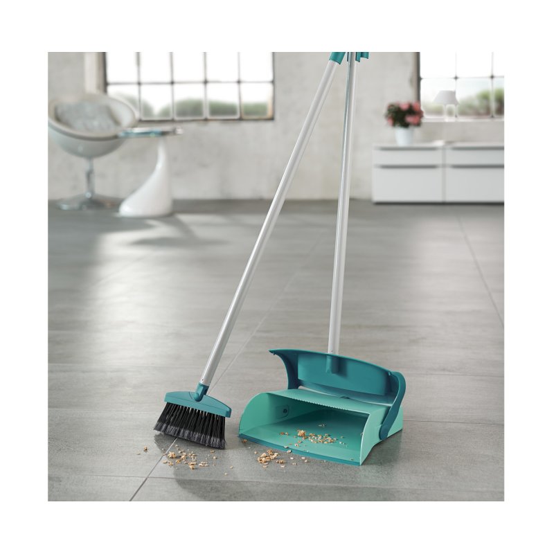 Leifheit 41405 dustpan/dustpan set Black, Grey, Turquoise