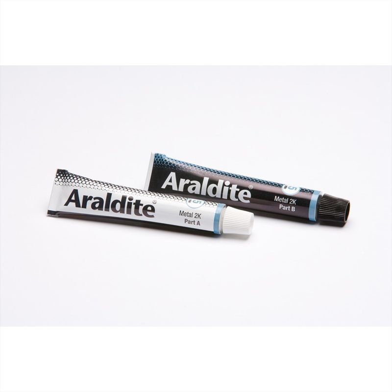 ARALDITE Steel - Tube 15ml x2 Colle double composants (métal)