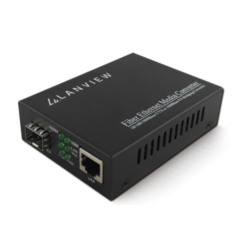 Lanview LVN-MED-SFP-1000BASE-X convertisseur de support réseau
