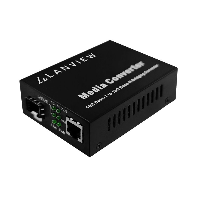 Lanview LVN-MED-SFP -10GB-X network media converter