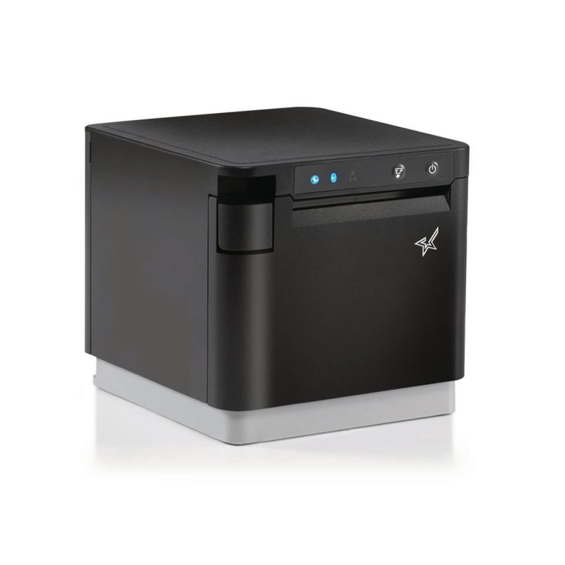 Star Micronics MCP31CBI BK E U, mPOS Receipt Printer - 400mm/s Direct Thermal, 58/80mm paper width, Bluetooth, USB-C