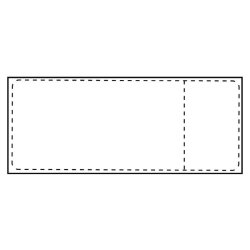 Capture SHIPLABEL105X251-C76R printer label