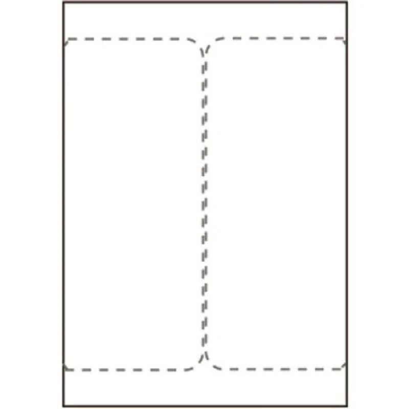 Ship-label 105 x 220mm. For