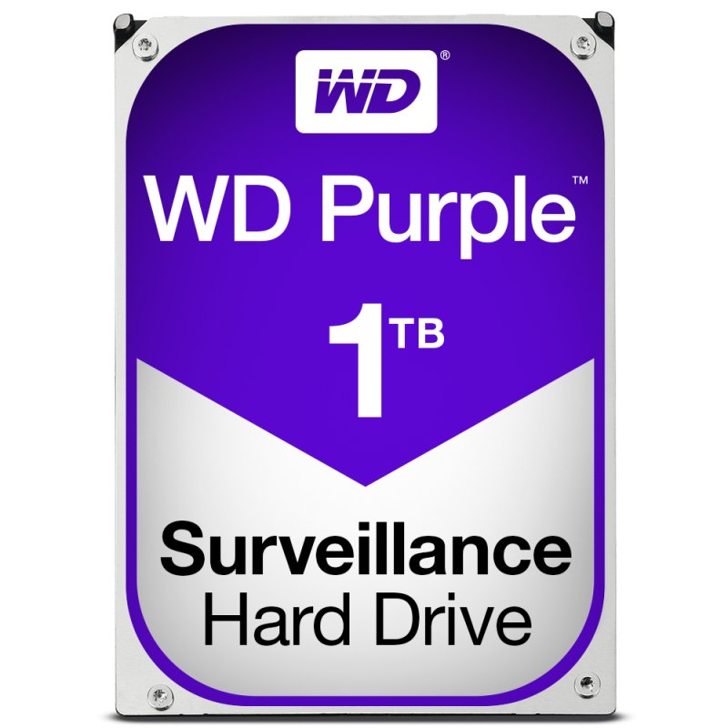 Western Digital Purple disque dur 1 To 5400 tr/min 64 Mo 3.5" Série ATA III