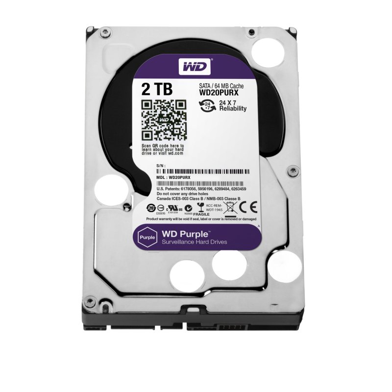 WD Purple 2TB 24x7