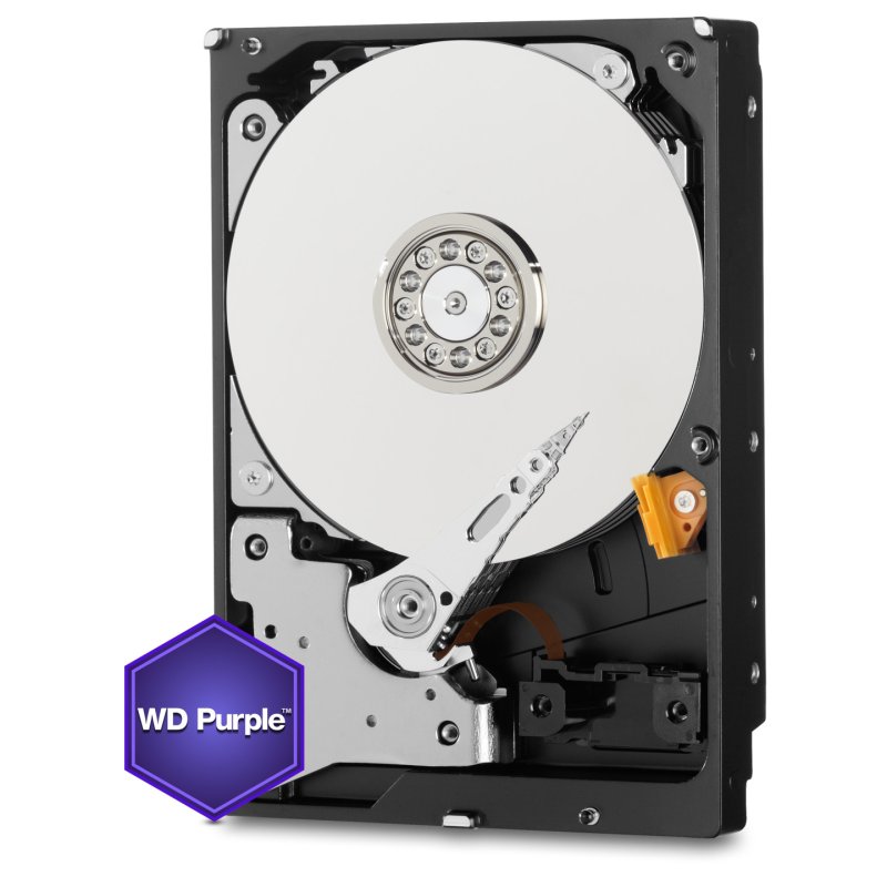 Western Digital Purple disque dur 2 To 5400 tr/min 64 Mo 3.5" Série ATA III
