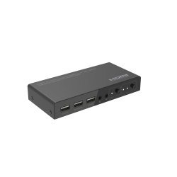 4K@60Hz HDMI KVM switch, 2x1,