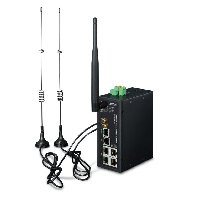 PLANET Industrial 4G LTE Cellular WL gateway/controller