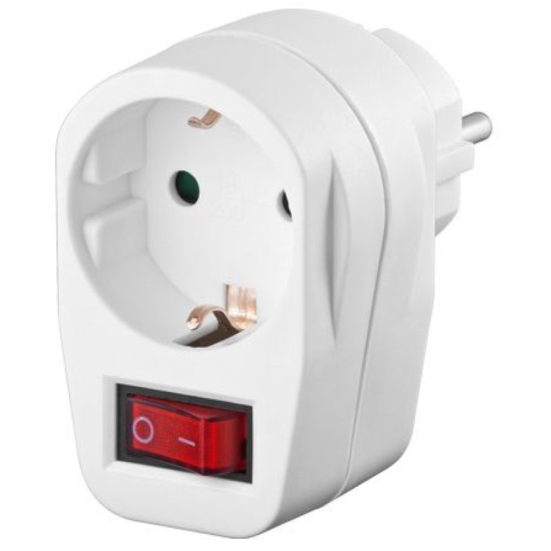 Microconnect GRUTIMER2 surge protector White 1 AC outlet(s) 230 V